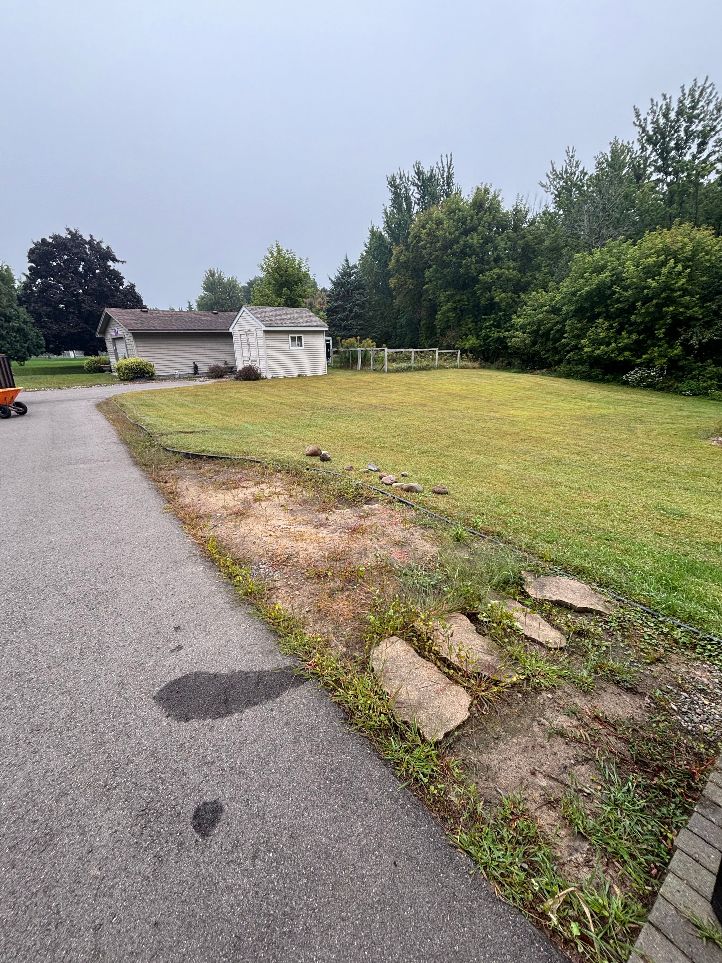 Project Stunning Landscape Transformation with Stone Pathway image