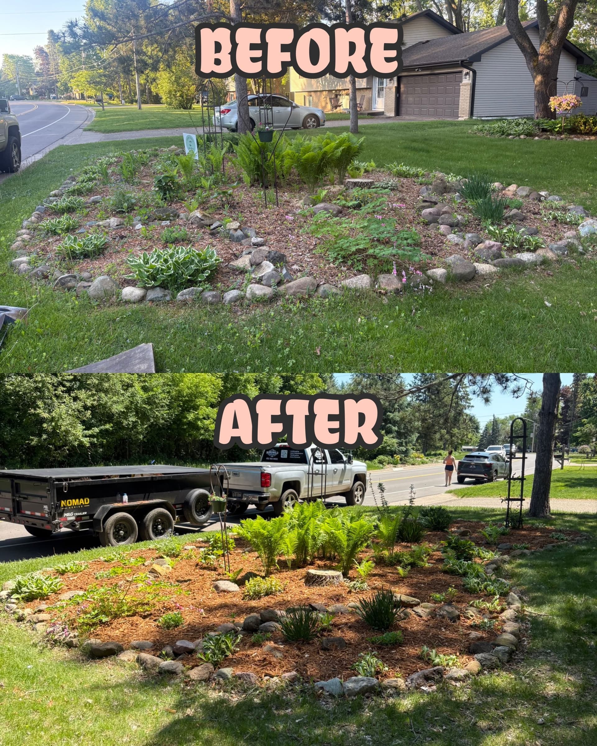 Fresh Mulch Makes Tired Planting Beds Look Sharp Again image