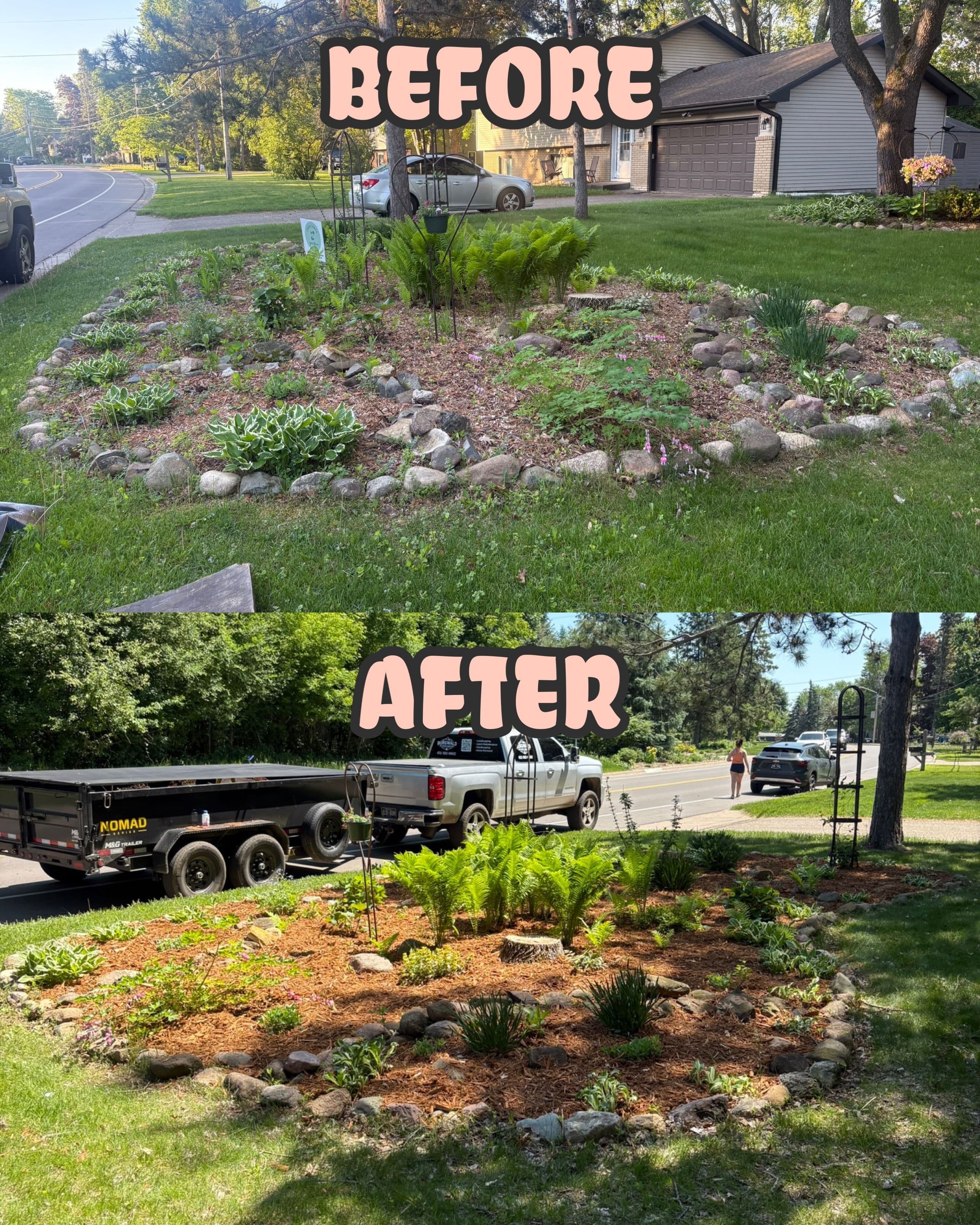 Project Fresh Mulch Makes Tired Planting Beds Look Sharp Again image