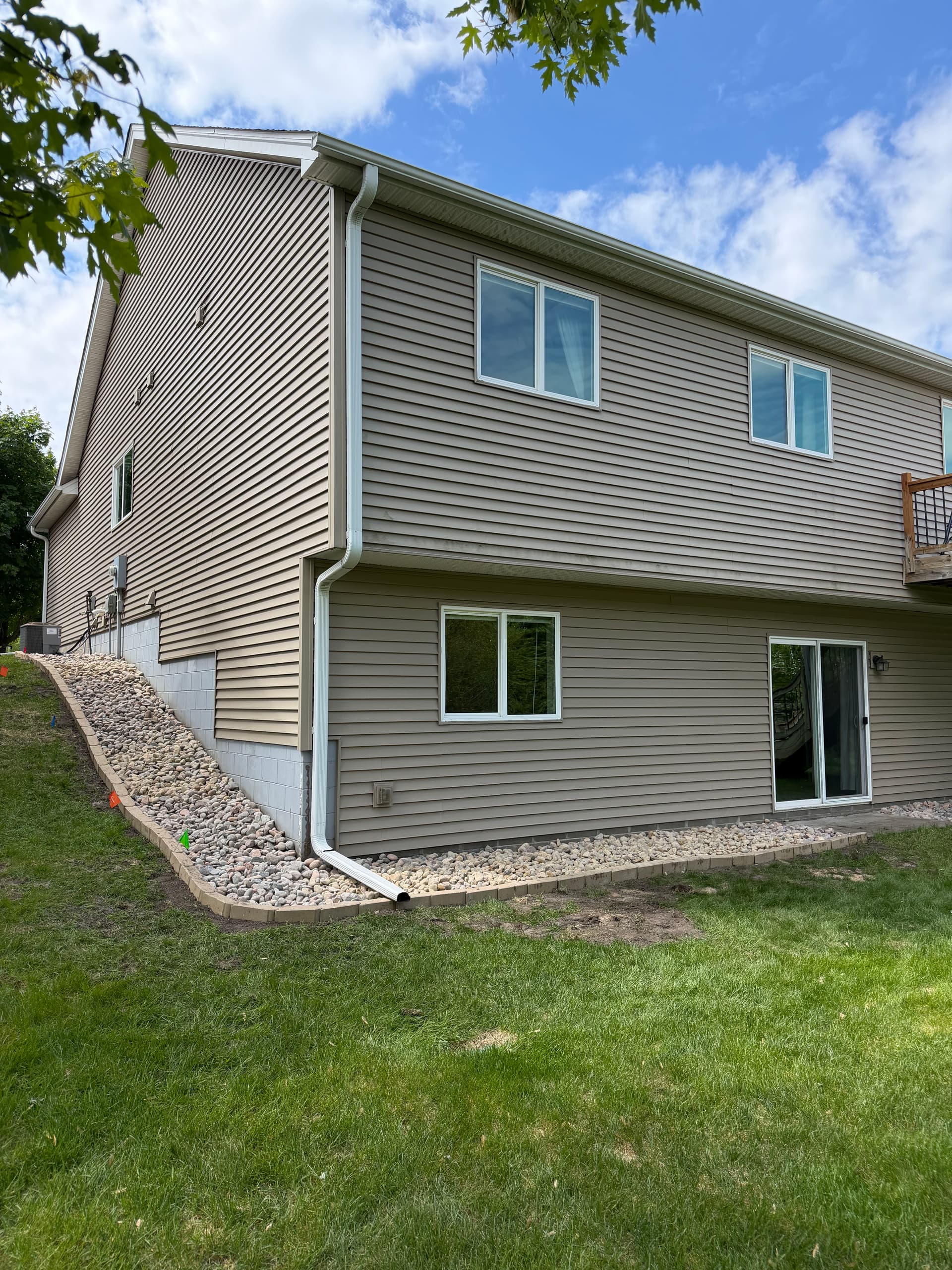 Gallery photos for River Rock Border Install That Killed the Maintenance Headache: Image #5