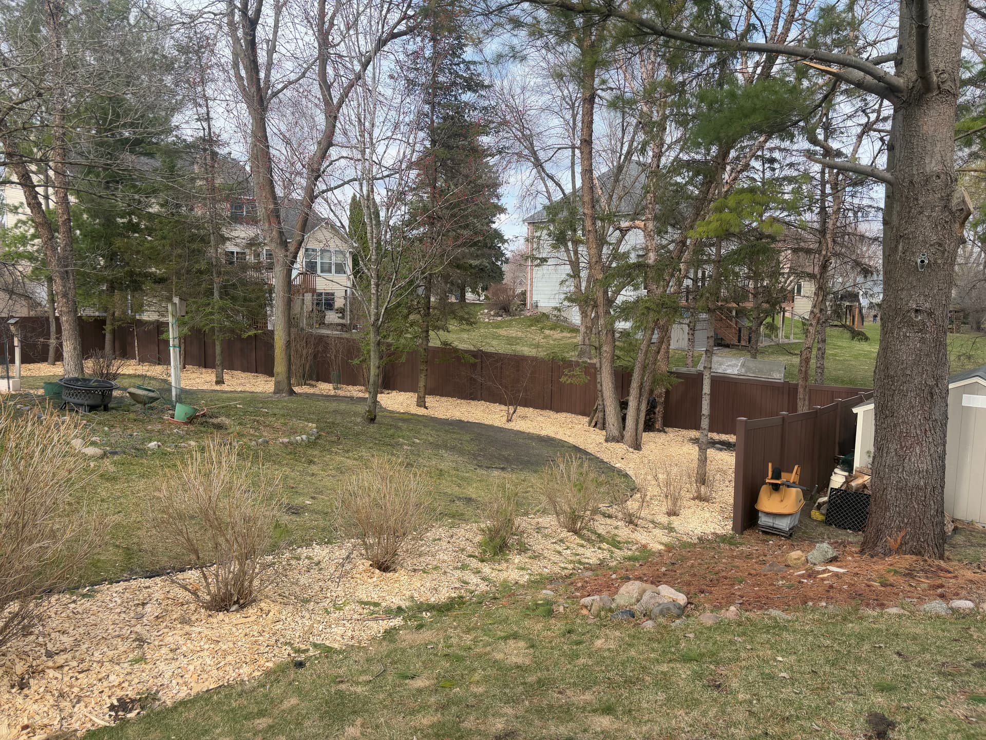 Gallery photos for Fallen Tree Removed and Backyard Cleared Clean: Image #1