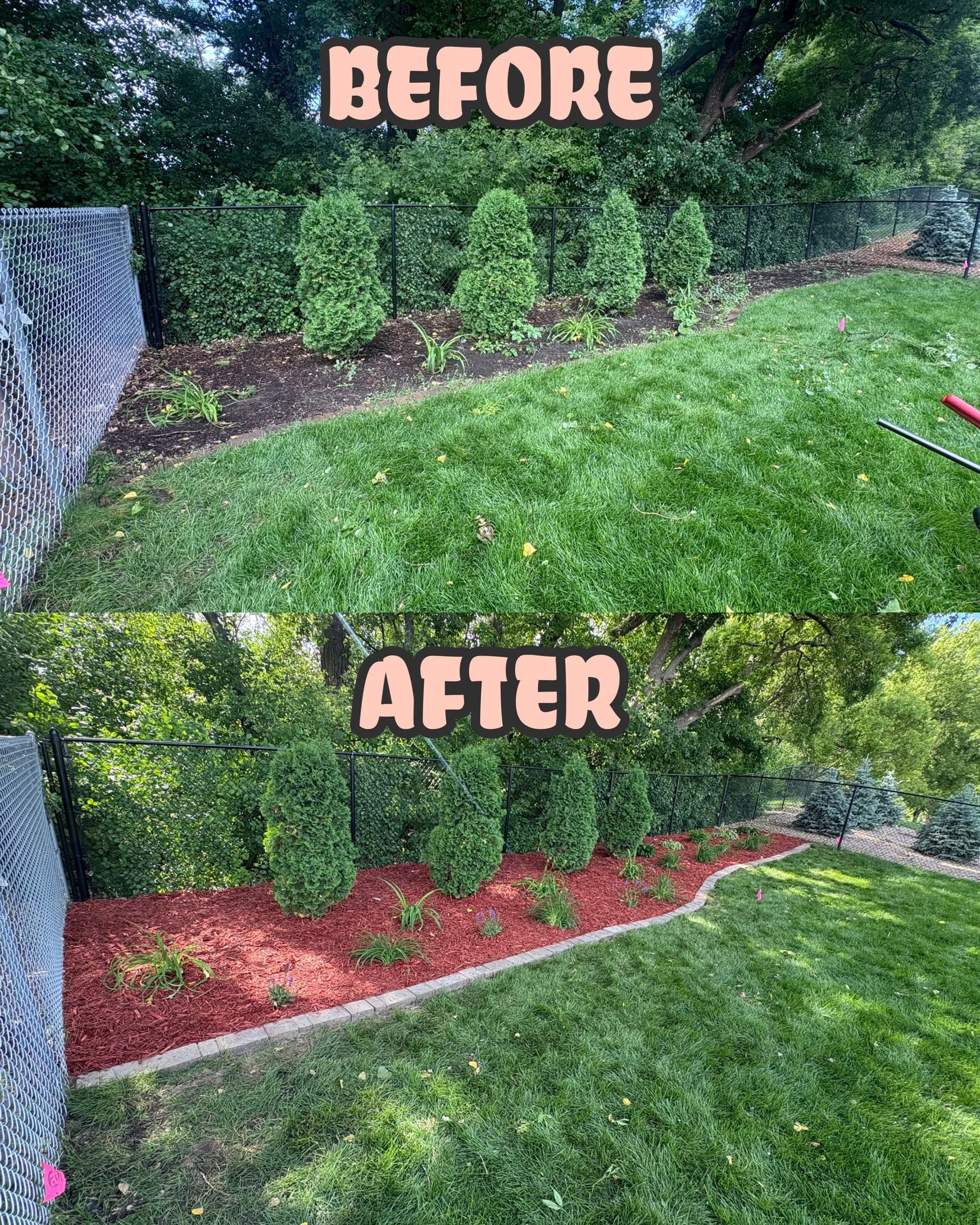 Fresh Mulch, New Plants, and Crisp Edging That Actually Holds Up image